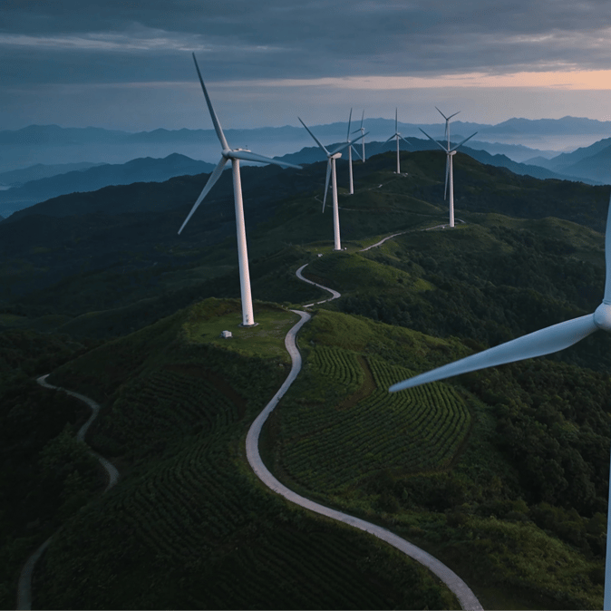 Wind Turbines at Dusk (1)-1